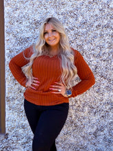 Load image into Gallery viewer, V Neck Ribbed Long Sleeve
