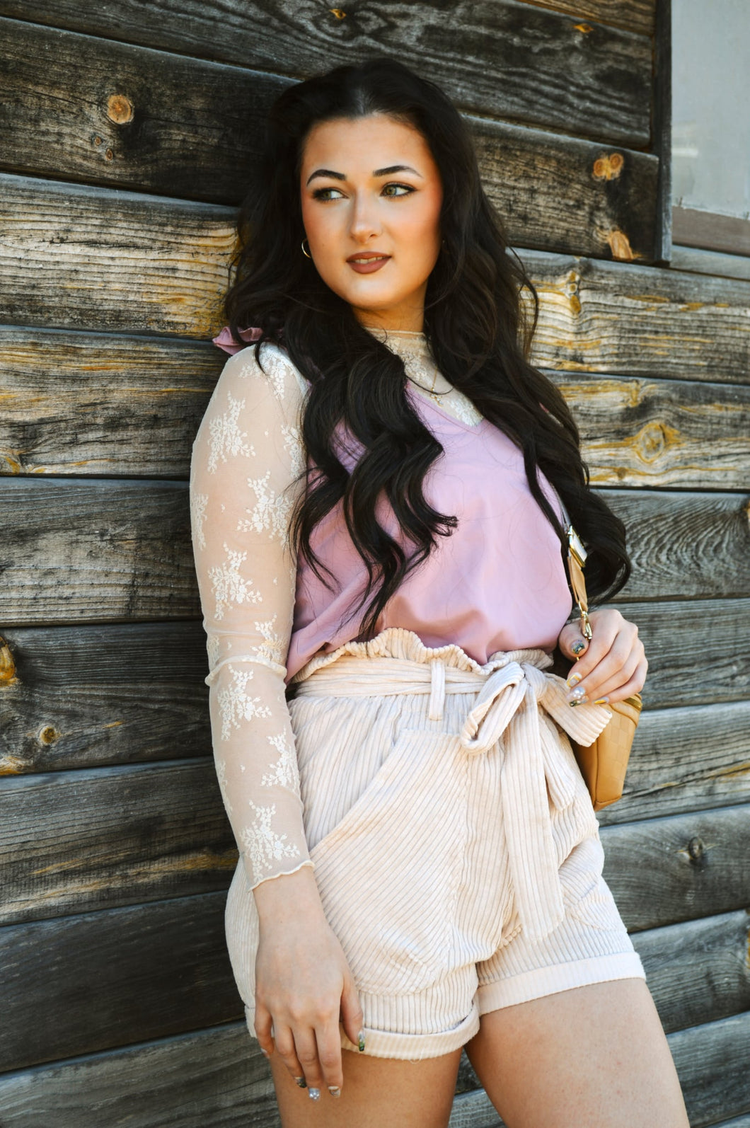 Ruffled Trim Sleeveless Top