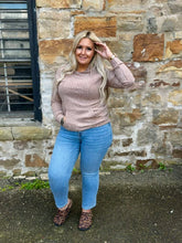 Load image into Gallery viewer, Ribbed Lightweight Hooded Long Sleeve
