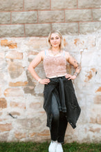 Load image into Gallery viewer, Round Neck Ribbed Long Cami
