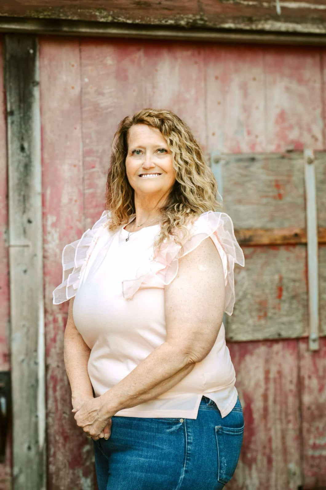 Pearl Sleeve Top