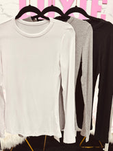 Load image into Gallery viewer, Ribbed Long Sleeve Top

