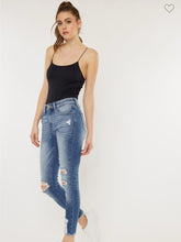 Load image into Gallery viewer, KanCan High Rise Fray Hem Ankle Skinny Austyn
